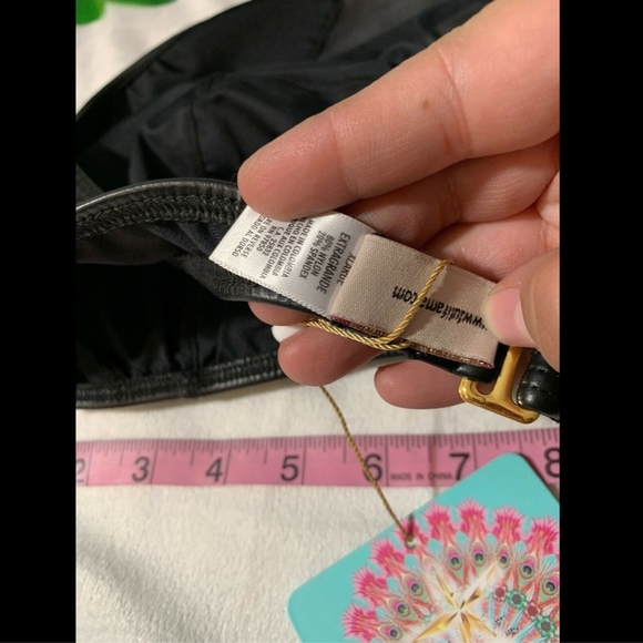 NWT $90 Luli Fama Thunderball Mesh Cutout Bikini Halter Top‎ [SZ XL ] - Picture 8 of 8